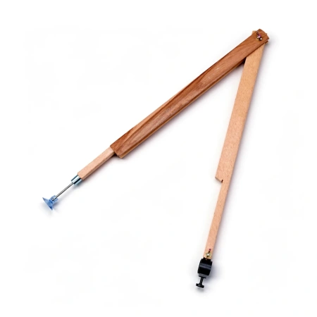 Комплект чертежного оборудования и приспособлений для школьной доски (5 предметов, дерево)